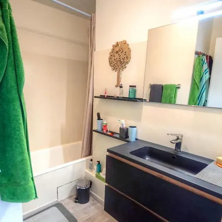 Apartment T2 Renove, Confort, Plage A Pied